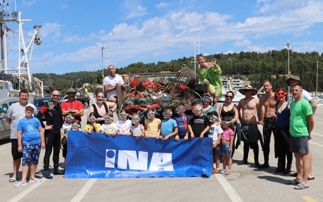 Akcija čišćenja podmorja Vela Luke: “Da bi vala sjala”